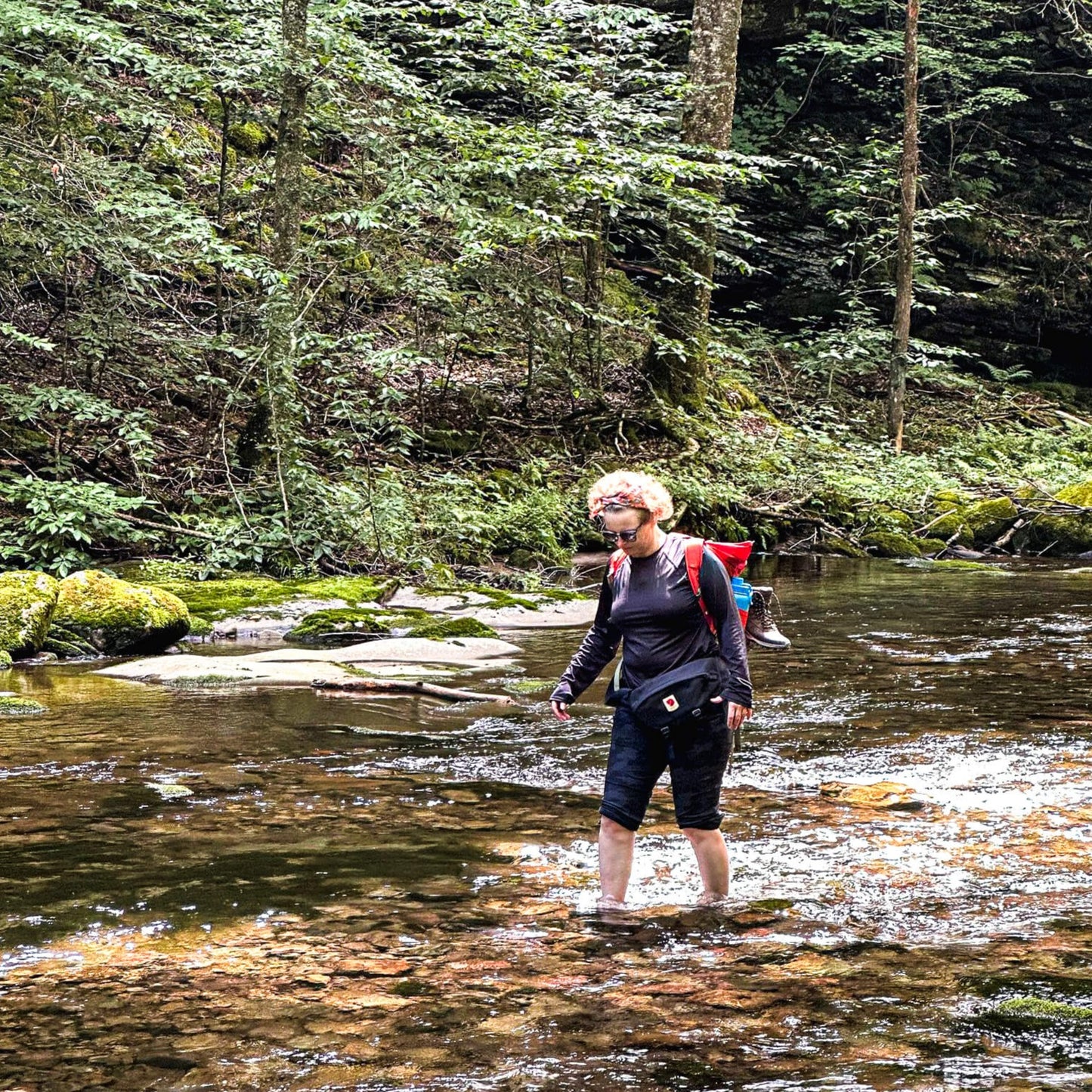 Hike & Swim Peekamoose Blue Hole, A Rainforest Escape in NY