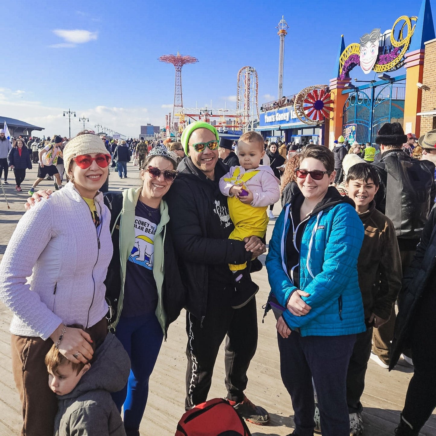 Rydeshare to New Year's Day NYC Polar Plunge at Coney Island