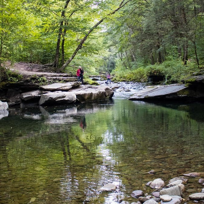 Hike & Swim Peekamoose Blue Hole, A Rainforest Escape in NY
