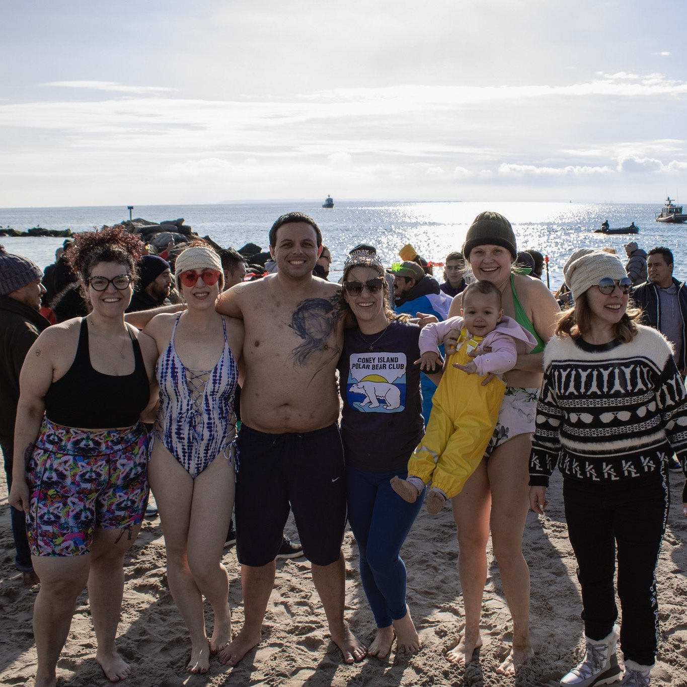 Rydeshare to New Year's Day NYC Polar Plunge at Coney Island