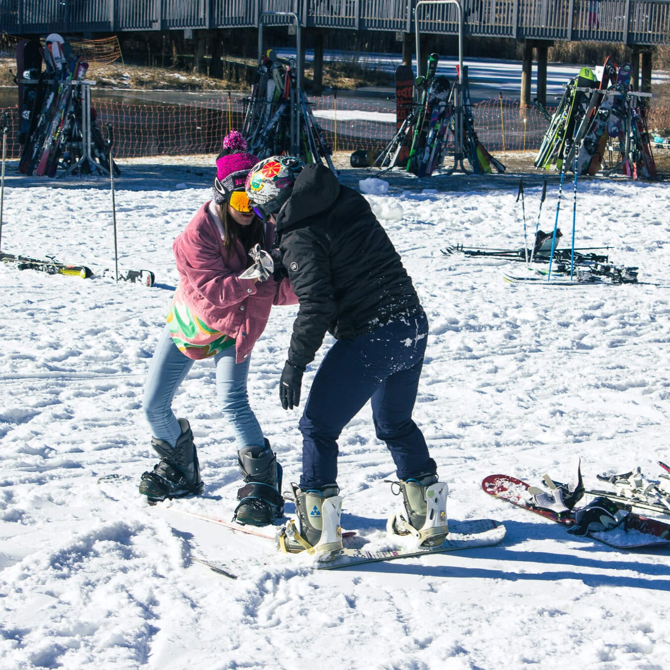 3-Day Beginner Snowboarding & Skiing Wknd Getaway (All Levels)