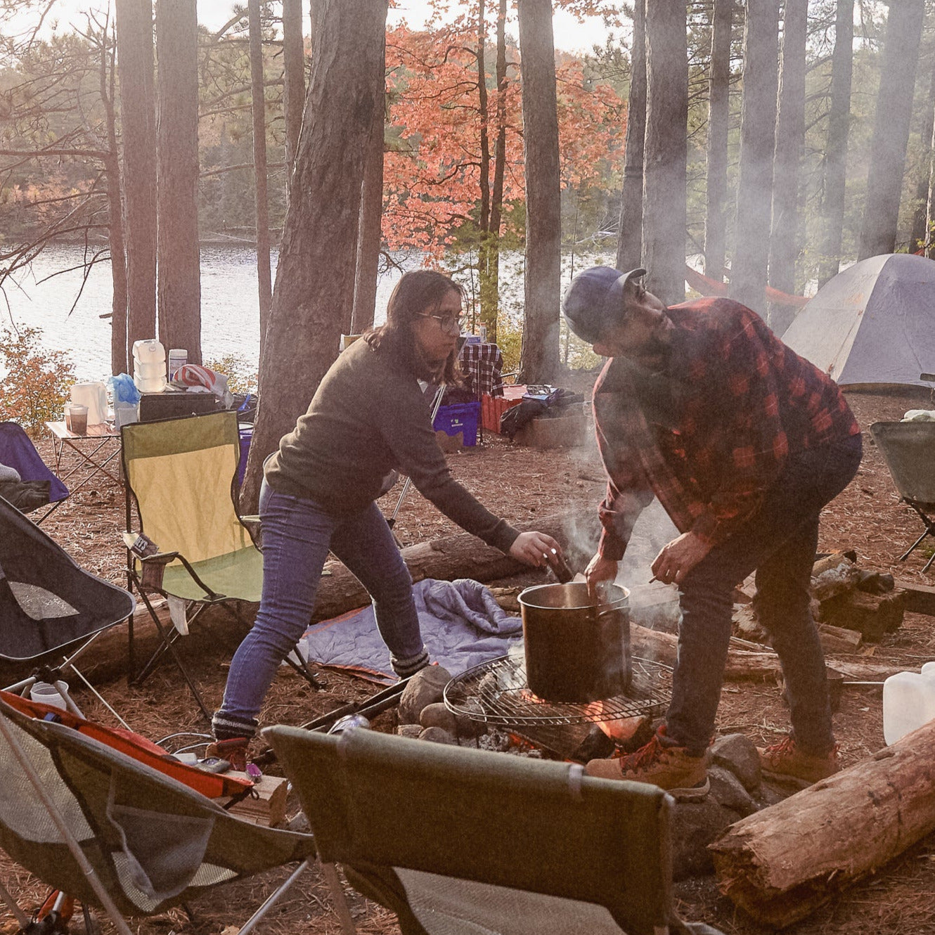 Canoe Camping at Saranac Lake in The Adirondacks (Oct 10-12, 2025)
