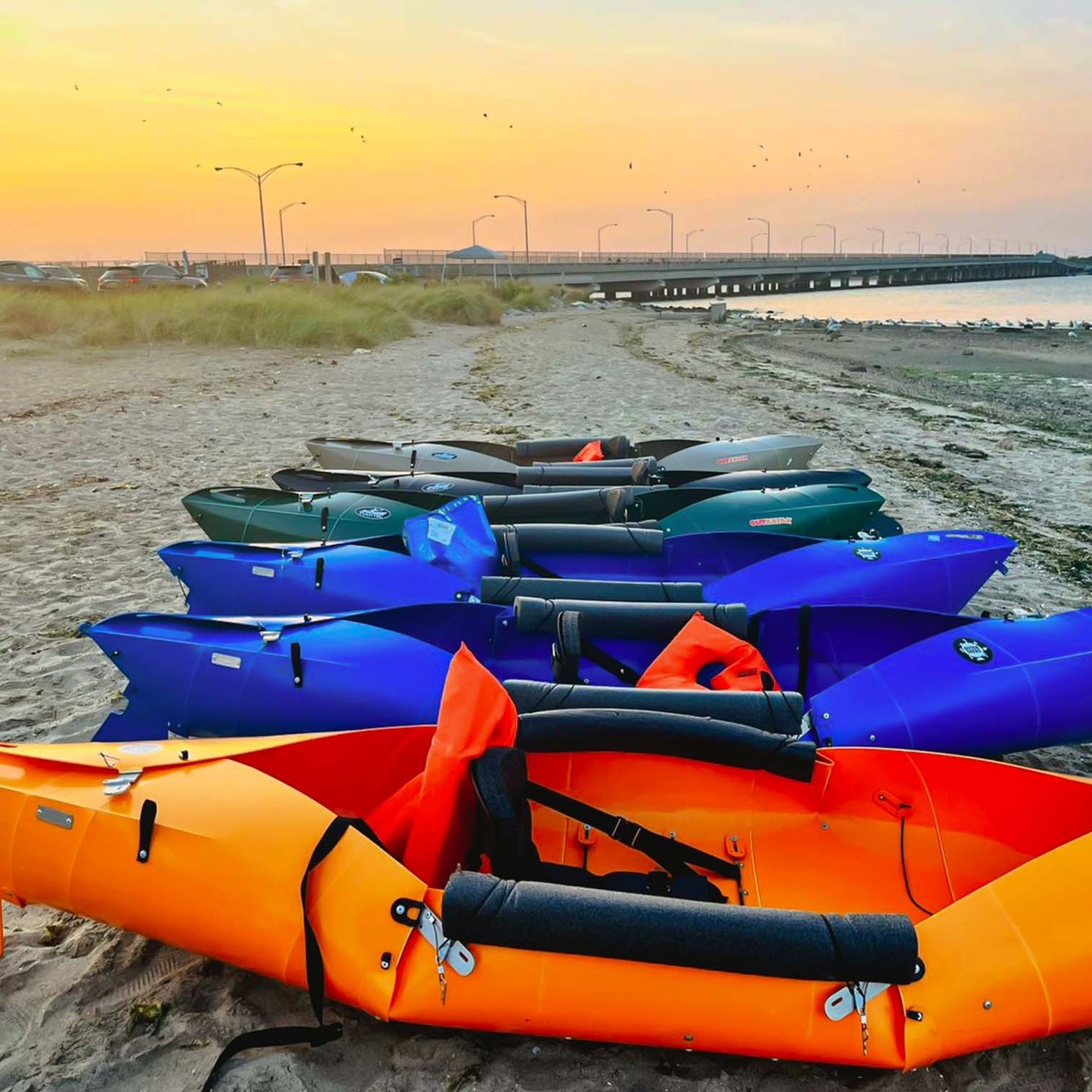 Easy Sunset Kayaking at Jamaica Bay