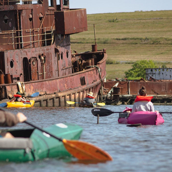 Get Out & Kayak To An Abandoned Ship Graveyard (Select Dates)