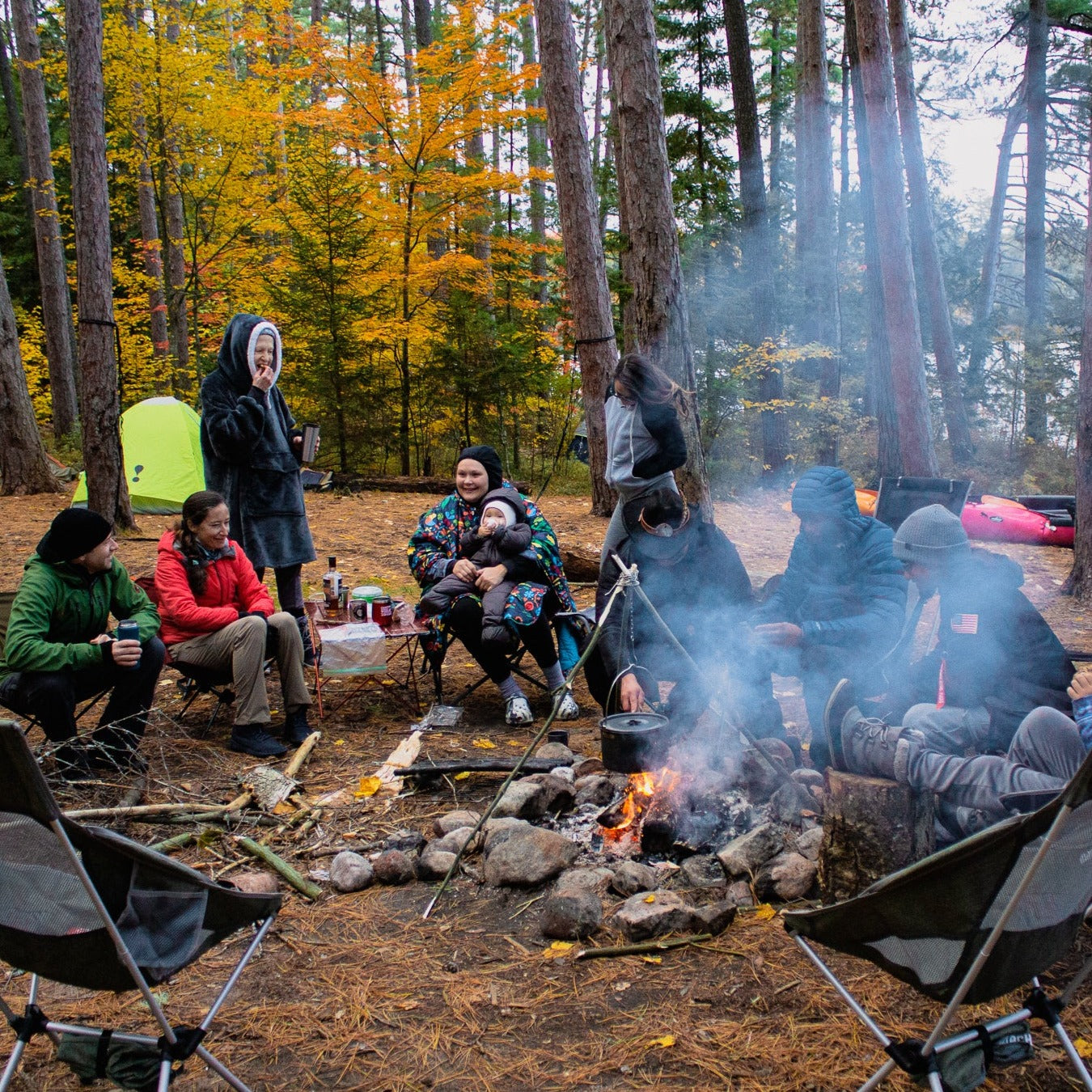 Canoe Camping at Saranac Lake in The Adirondacks (Oct 10-12, 2025)
