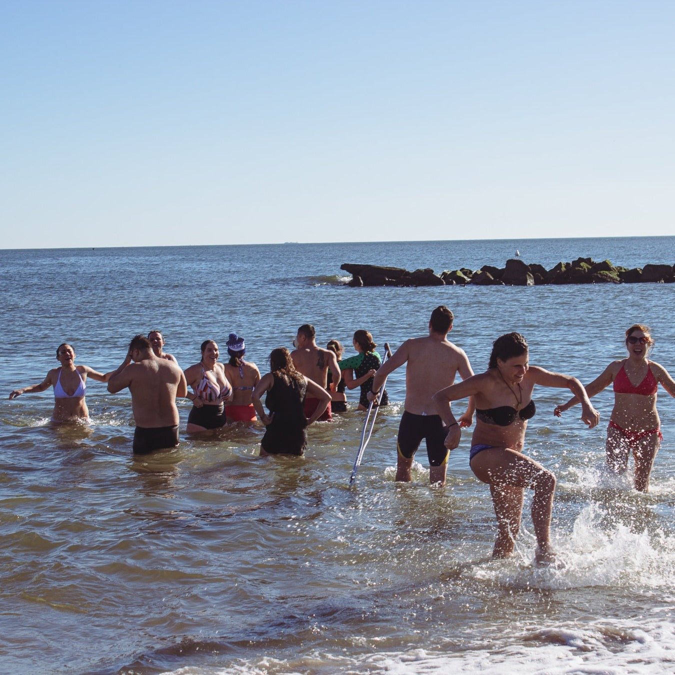 Rydeshare to New Year's Day NYC Polar Plunge at Coney Island