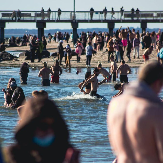 Rydeshare to New Year's Day NYC Polar Plunge at Coney Island