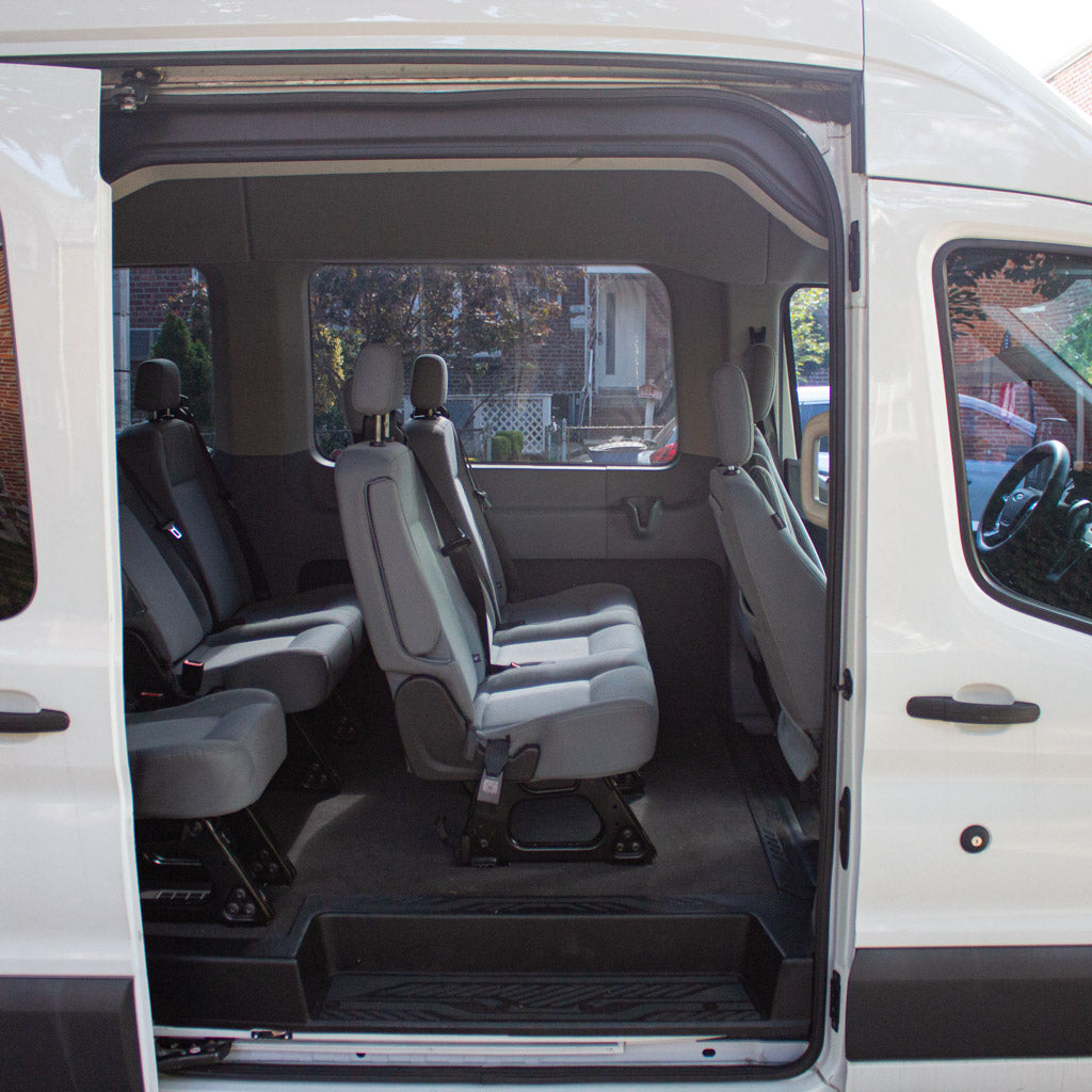 Ryde With Us, local NYC passenger van rental service