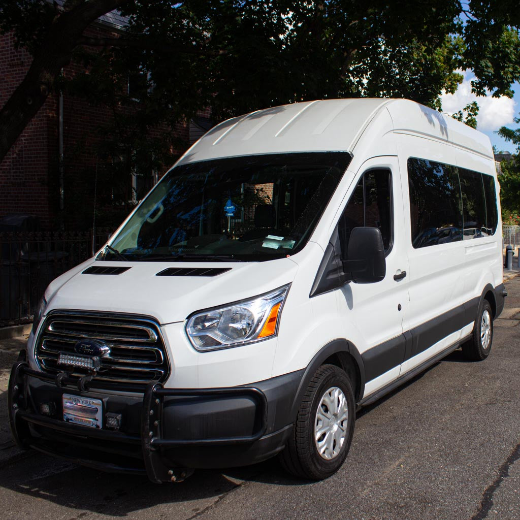 Ryde With Us, local NYC passenger van rental service