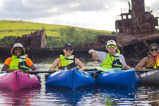 Get Out & Kayak To An Abandoned Ship Graveyard in July