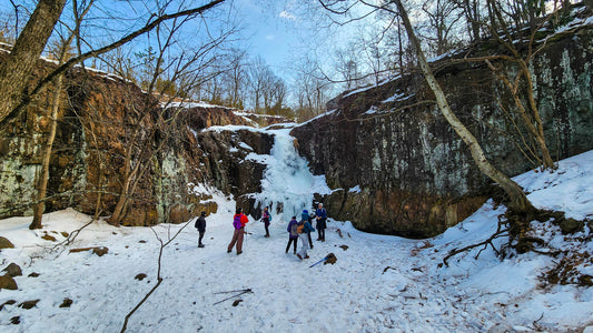 Valentine's Day Winter Group Hike to South Mountain's Fairly Trail in the Snow