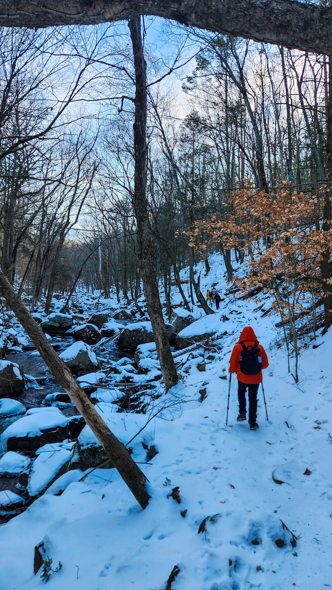 Winter Hike at Harriman State Park