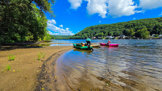Labor Day Weekend Summer Kayaking on the Housatonic River