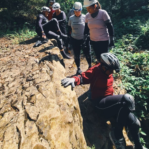 Hike Inside A Cave