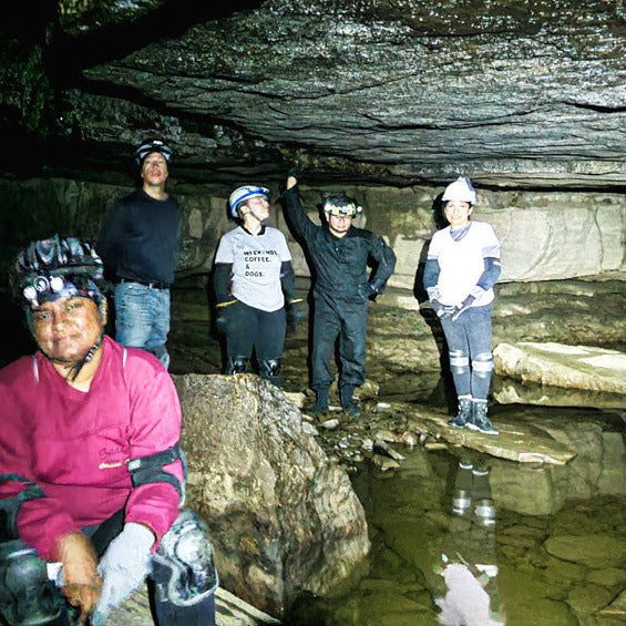 Hike Inside A Cave