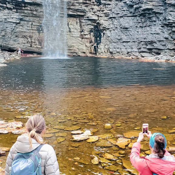 Trashmapping Awosting Falls at Minnewaska State Park Preserve (Sep 7 2025)