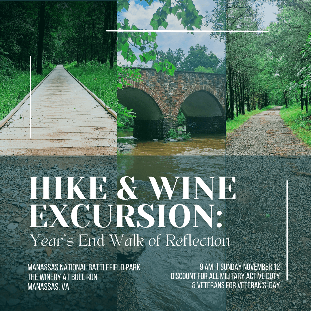 Hike & Wine Excursion: Year's End Walk of Reflection with ACT3 Explorations