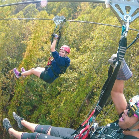 Shuttle Van To FLG X Zip Lining Adventure Course