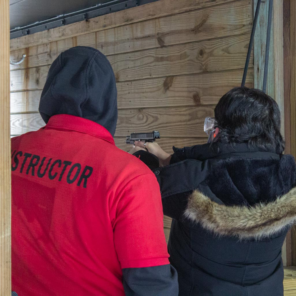 Shuttle Van To Outdoor Shooting Range With Pro Instructors, Try Hundreds of Firearms