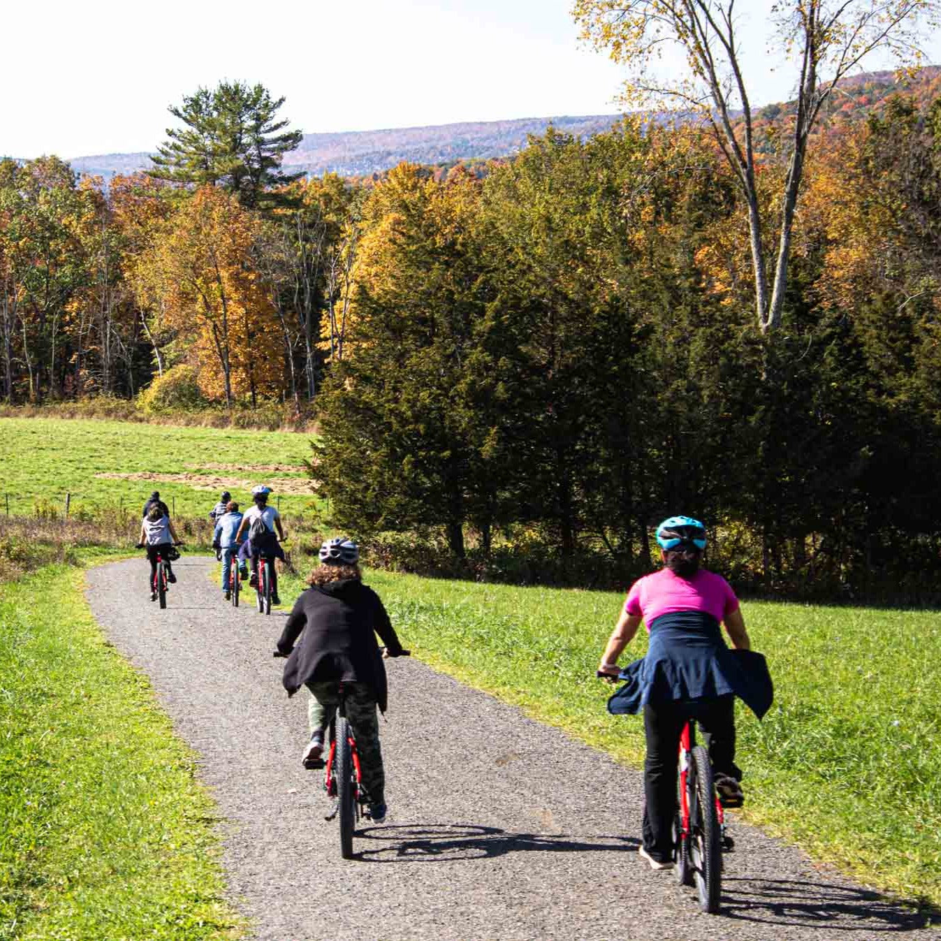 Easy Cool Spring/Fall Colors Bike Ride