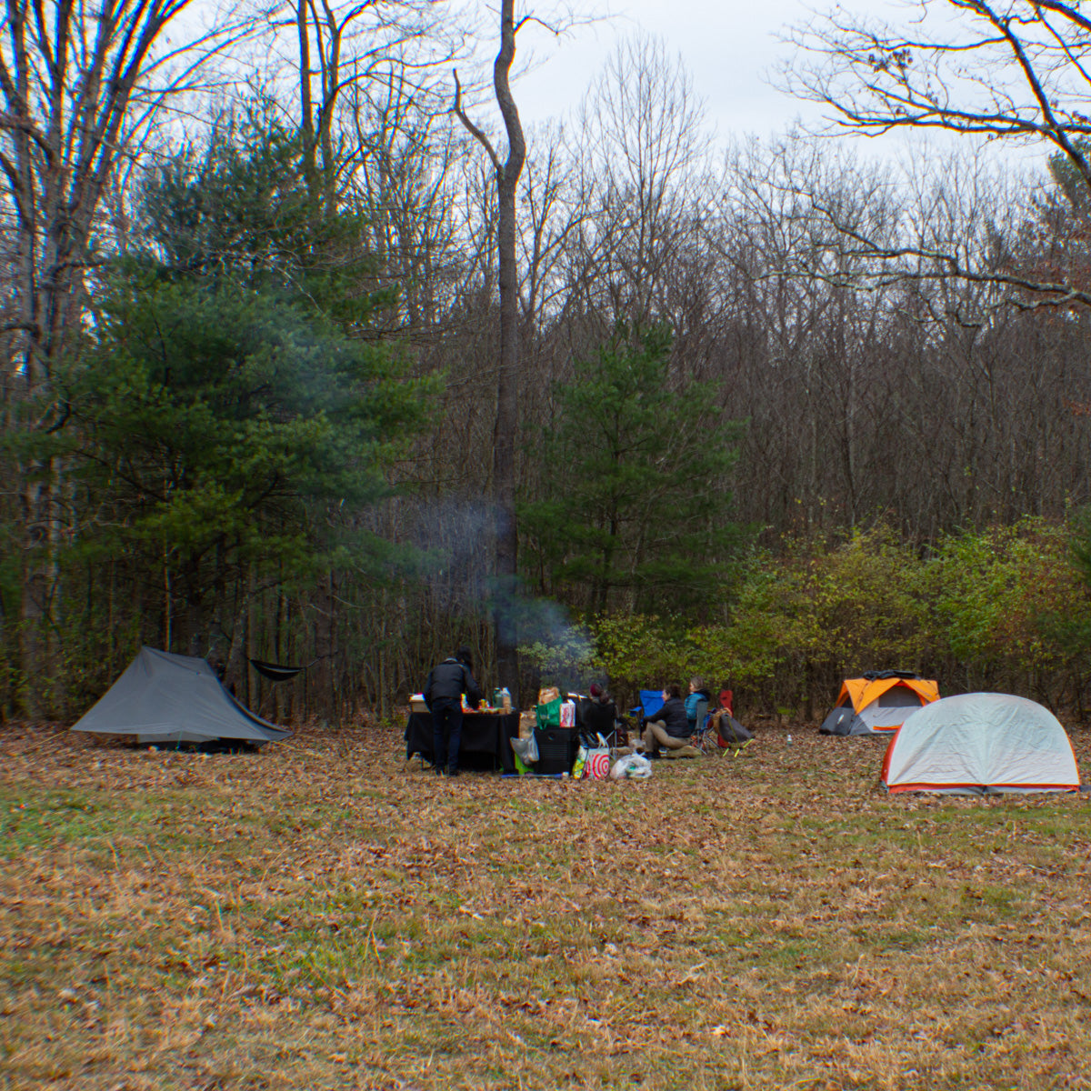 3 Day Easy Fall Camping Wknd at an Abandoned Highway