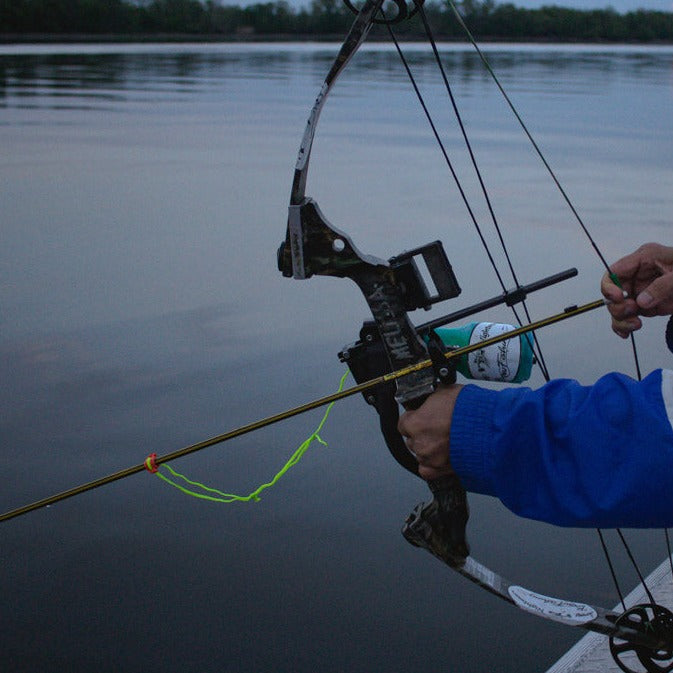 Super Fun Nighttime Bow Fishing Adventure With Bow & Arrow