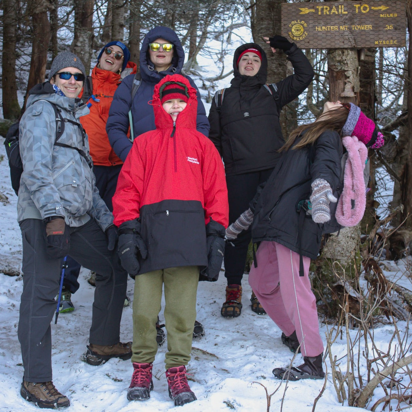 The #Onward Winter Challenge Hike Series
