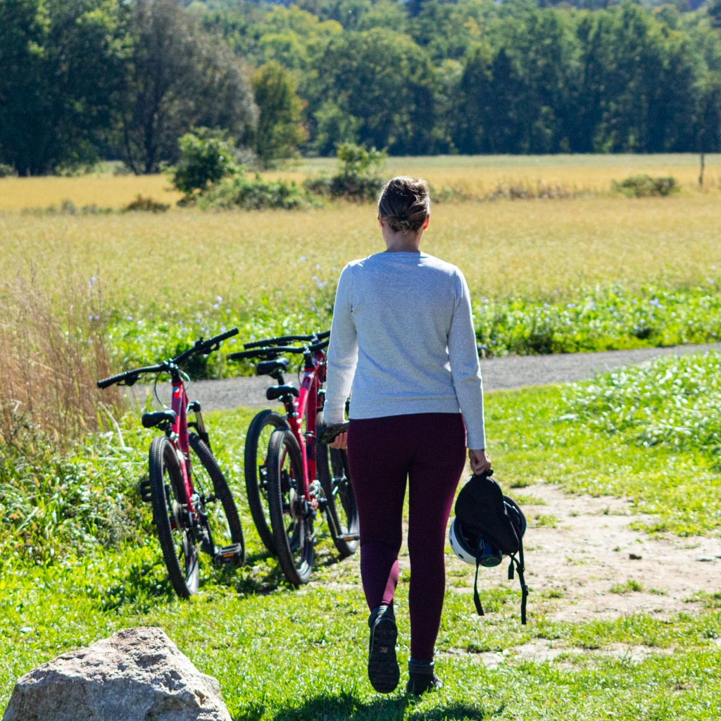 Easy Cool Spring/Fall Colors Bike Ride