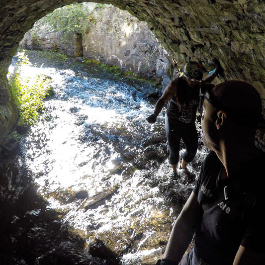 Side Mission Hike Through an Underground River